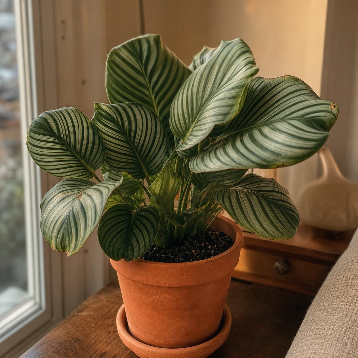 calathea (Calathea orbifolia)
